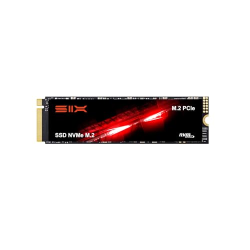 Image of SIX X4000 PRO 256GB M.2 2280 SSD PCIe Gen3x4 NVME SSD Solid State Drive - Up to 3100MB /s Read Speed