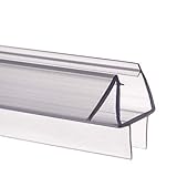 EYCFSJ Cinta De Tira De Sellado 2 M De Largo Tipo C Burlete Para Puerta De Vidrio Baño Ducha Mampara Sello De Puerta Tira De Sellado Brecha Herrajes Para Puertas Y Ventanas 10 Mm De Ancho