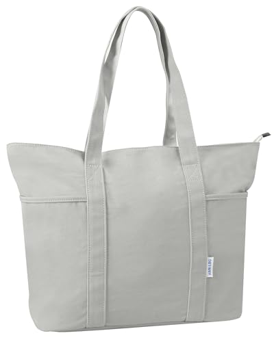 Sacs fourre-tout pour femme avec fermeture éclair shopping gym école