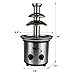 Total Chef 3 Tier Chocolate Fountain Machine – Mini Fondue Fountain for Chocolate, Cheese & Dessert – Fuente de Chocolate para Fiesta, Chocolate Fondue Set for Party and Events, Queso Fountain
