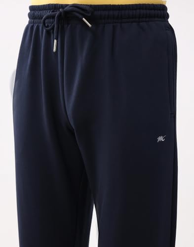 Image of Monte Carlo Men's Regular Fit Solid Track Pants | Drawstring Closure | Side Pocket Sports Lower | Comfortable & Stylish Lower for Men's
