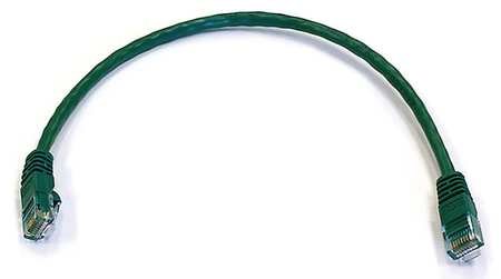 Cable Ethernet Cat 6 Verde 1 ft miniatura 1