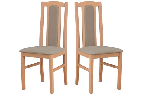 LeafDesign Esszimmerstühle Holz - Esszimmerstuhl 120 kg - Stuhl...