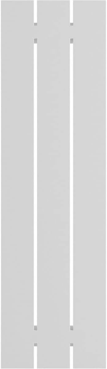 17 1/8"W x 28"H True Fit PVC, Three Board Spaced Board-n-Batten Shutters, Colorful Leaves (Per Pair - Hardware Not Included)