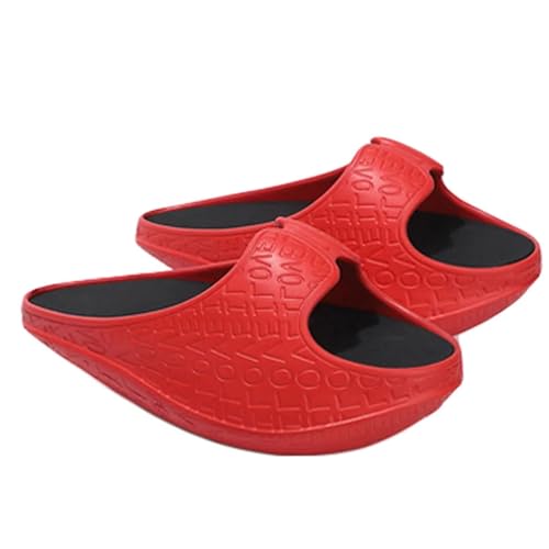 TOSOFT Summer Body-shaping Shaking Slippers For Women Soft Massage Sneakers Balance Training Sports Yoga Slimming Swing Shoes