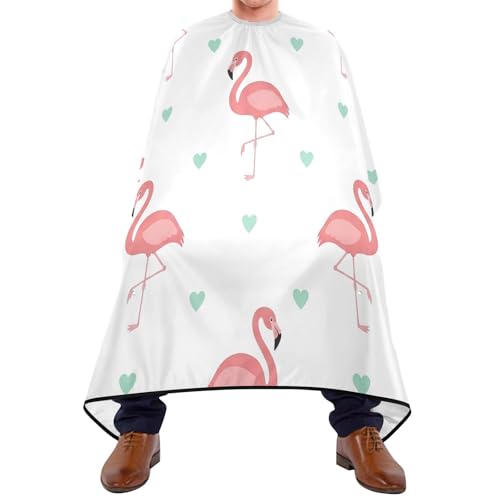 Capa de barbería impermeable para hombres Kigai Flamingo miniatura 1