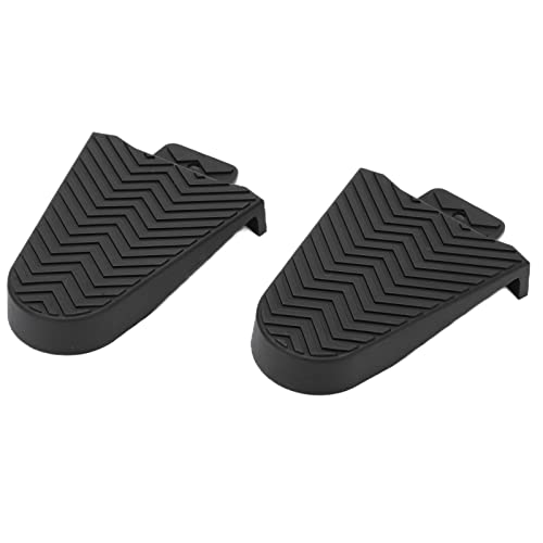 equlup Bike Cleat Cover, 9.5x6.5x1cm Pair Silicone Mountain Bicycle Lock Pedal Cleat Protector Cycling Shoes for SPD SL Splint BMX Road Bike Clip Accessories