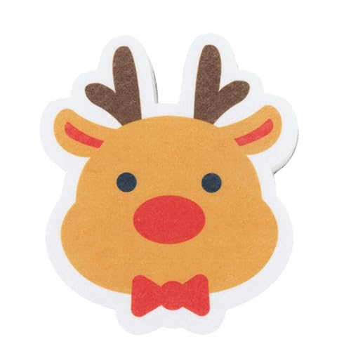 Holiday Geschirrspülschwämme – wiederverwendbare Weihnachts-Küchen-Scheuerpads, starker, kratzfester Reinigungsschwamm, dekorativer festlicher Stil für Teller, Glasutensilien, zuverlässige