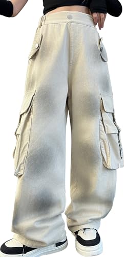 Pantalones cargo para niños y niñas de cintura elástica que solucionan la falta de espacio