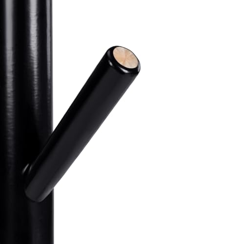 T-LOVENDO.ES Stehgarderobe für Flur, Eingang, Montage in drei Höhen für Mäntel, Hüte, Taschen, 8 verstellbare Haken