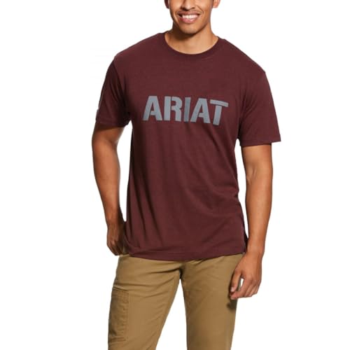 Image of ARIAT Men's Rebar Cotton Strong Block