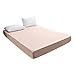 QIANGU Matratzenschoner Baumwoll-Frottee Matratzen Schutzbezug Schlafzimmer Schmutzabweisend Wasserdicht Atmungsaktiv Weich (Color : Jade, Size : 150x200cm)