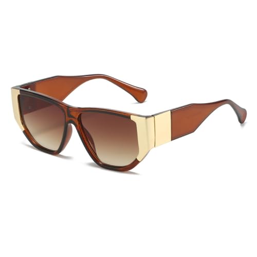 Lunettes de soleil vintage mixtes avec verres teintés UV400