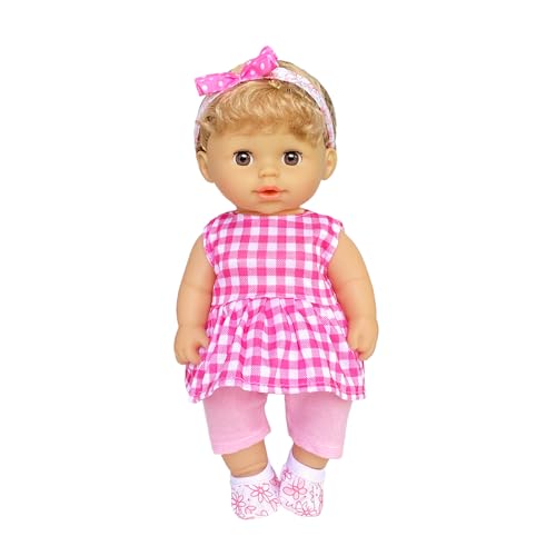 image for JING SHOW BUSSINESS 6 Sets Baby Girl Doll Clothes Dress for 10-12 Inch