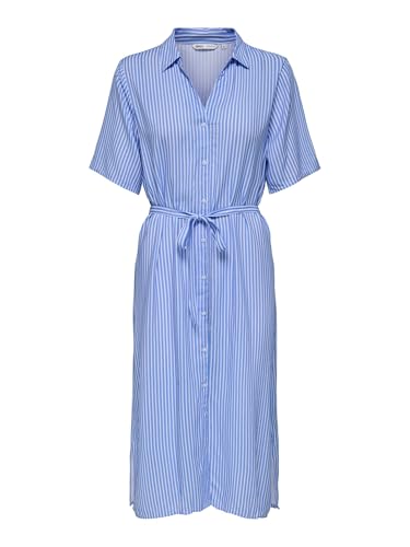 ONLY Onlyasmin S/S Shirt Dress robe légère anti-chaleur confortable