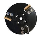 Diamabrush® by Onfloor® 6.5 Inch Deck and Hardwood Floor Grinding, Sanding, Scrubbing, Polyurethane, Adhesive Removal Preparation Tool. Set of 3.