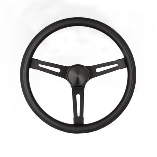 Grant 8540 Classic Series 13.5 inch Black 3-Slotted Black Spoke
