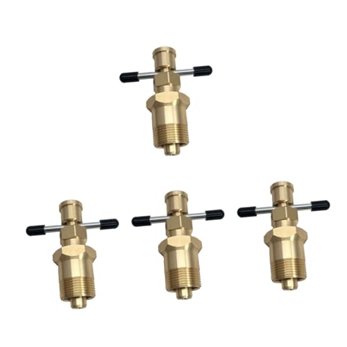 HEALLILY 4pcs Professional Compression Fitting Remover Brass Compression Ring Puller Tool Set