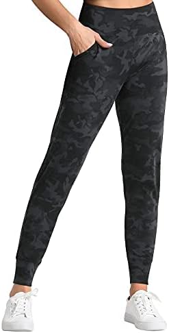 PHISOCKAT Women's Joggers with Pockets, High Waist Athletic Joggers for Women, Extra Comfy Running Yoga Leggings Joggers