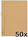 Produktbild ELBA 400001022 Klemmhandmappe Smart Line 50er Pack A4 ohne Vorderdeckel aus 250 g/m² Karton chamois