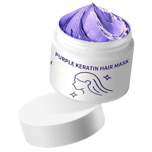CGACCSD Mascarilla Capilar Para Cabello Seco Y Dañado | Acondicionador Hidratante Para Suavidad - Tratamiento Reparador Y Nutritivo Para Uso En Casa Escuela Barbería O Salón