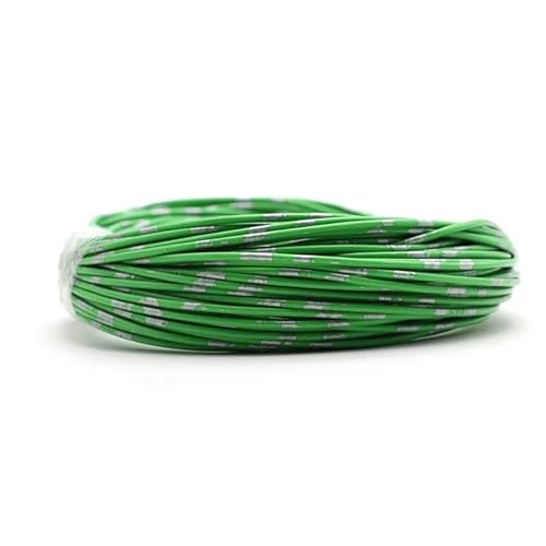 Image of Automotive Wires AVSS 24 22 20 18 16 14 13AWG Speaker Audio Cable OFC Oxygen-Free Copper Thin PVC Insulation Car Wire(Green,50M 18AWG SQ0.85MM)