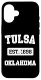 Photo Gallery souvenir vintage di tulsa oklahoma ok est. 1898 custodia per iphone 16 Photo Gallery souvenir vintage di tulsa oklahoma ok est. 1898 custodia per iphone 16