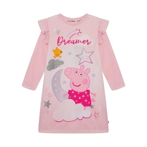 Brand Threads Peppa Pig Girls Nighty in Pink Cover