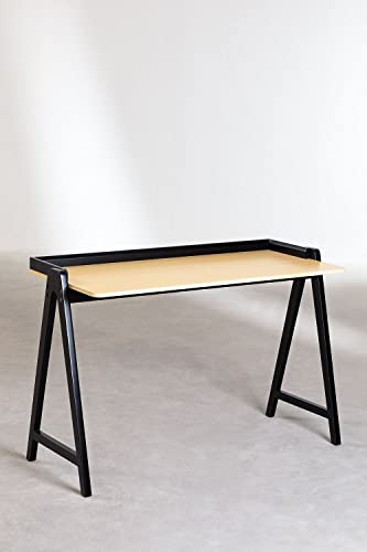 SKLUM Scrivania in Legno Kailo Style Black&Natural...