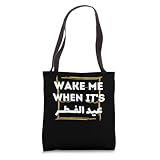 Eid Al-Fitr 2026 Shirt - Wake Me When It's Eid Al Fitr Tote Bag