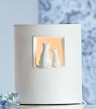 Max. 40 Watt Porzellanlampe Katzenpaar Nachttischlampe Tischlampe Lampe Leuchte