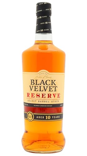 Black Velvet Reserve 10 Jahre | Blended Canadian Whisky | 40.0%vol. | 1000 ml