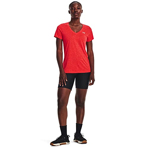 Image of Under Armour Womens Tech V-Neck Twist Short-Sleeve T-Shirt