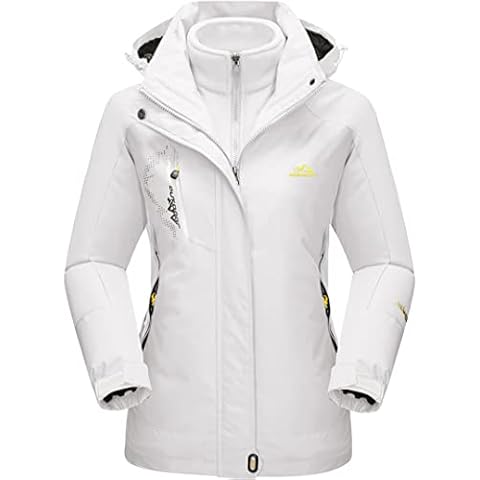 TACVASEN 3-in-1 Waterproof Winter Jacket Cover