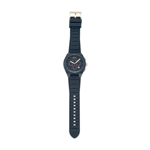 Image of Armani Exchange Analogue Men's Watch (Blue Colored Strap)