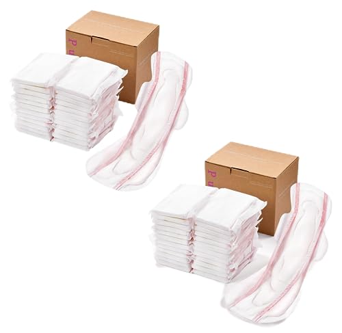 PurComfy Premium Postpartum Pads with Wings, Large Maximum Absorbency Postpartum Maternity Pads...