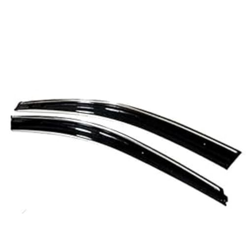 Image of CAR SAAZ Chrome Line Door Visor for Magic (Set of 2Pcs) | Rain Guard | Wind Deflector