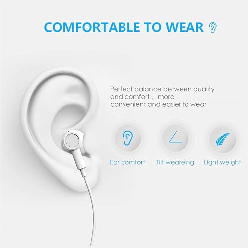 Image of USB C Headphones for iPhone 17 /16 /15 Pro Max Plus Earbuds,Type C Earphones