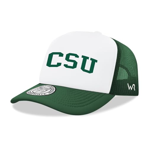 BH Fashion Company Cleveland State University Vikings CSU Trucker Mesh Snapback Game Day Hat White/Forest Green