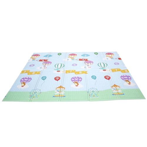 Tapis de jeu d'éveil pliable pour bébé au salon ou en voyage