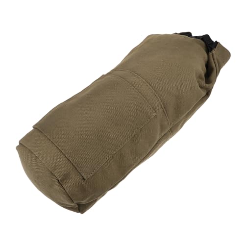 HEMOTON Portable Canvas Lantern Storage Bag Oil Lamp Holder for Outdoor Camping Hiking Climbing Lightweight Organizer with Shock Resistant Design