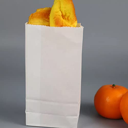 Sacchetto Di Carta Bianca Pranzo Sacchetto Di Carta, Borsa Da Drogheria, Borsa Regalo Per Matrimoni, Sacchetto Di Carta Kraft, Sacchetto Di Carta 100/sacchetto, Sacchetti Da Forno Di Carta Kraft - Image 3