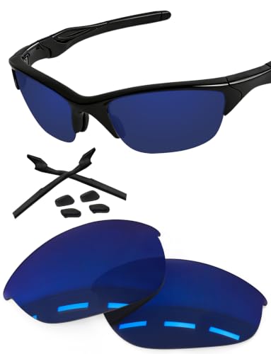 Image of 1.6MM Polarized Replacement Lenses & Rubber Kits for Oakley Half Jacket Family Sunglasses