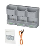 [Protection sécurisée de la batterie] Ce boîtier de chargeur de batterie L-PE6 comporte des fentes conçues sur mesure qui maintiennent fermement vos batteries L-PE6 en place, empêchant tout mouvement ou déplacement pendant le transport.l'ajustement parfait protège les contacts de la batterie contre les dommages tandis que l'extérieur durable protège contre les chutes ou les impacts accidentels, garantissant que vos batteries restent en sécurité et prêtes à l'emploi.