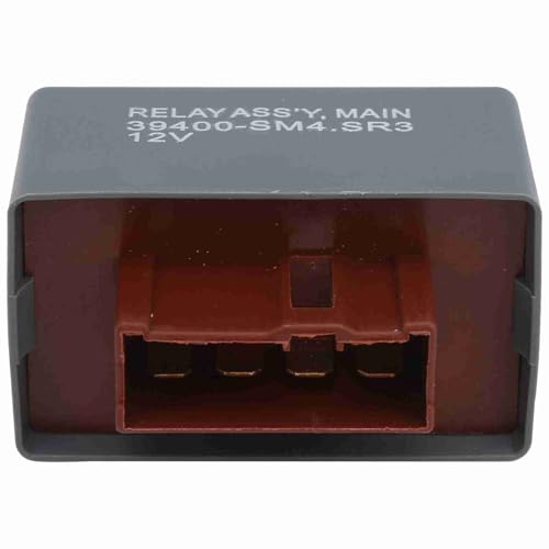 Yctze Relé de bomba de combustible de 12 V y 7 pines 39400 ‑ SR3‑003,39400 ‑ SM4‑003 Repuesto de relé principal de bomba de combustible de coche gris para Del Sol CR-V Accord Odyssey CRX