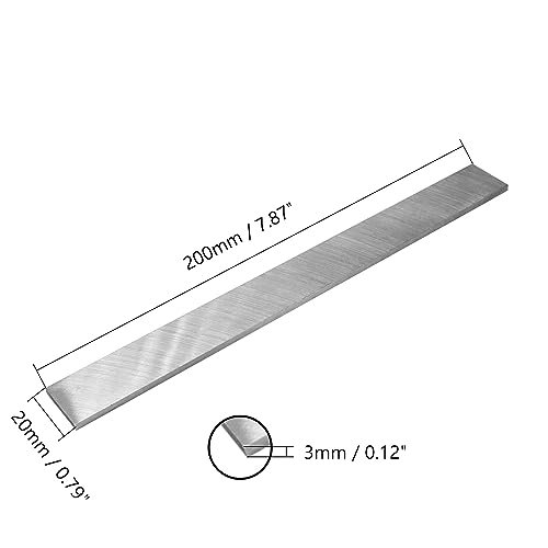 Bettomshin herramienta de torno alta velocidad 3mmx20mmx200mm miniatura 2