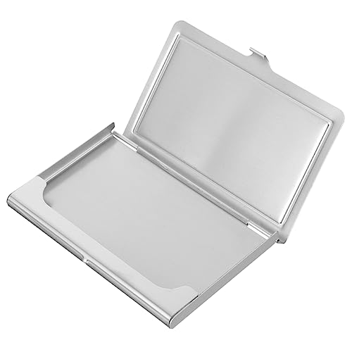 GANAZONO Metal Business Card Case for Heat Transfer Sublimation Box for Personalized Nameplates Creative Organizer for Business Cards Present for Men and Women