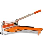 Zozen Laminate Cutter, 330mm Vinyl Floor/Plank Cutter with Wheel – Just 1 Step Meet Angle&Length Cutting, Flooring Tools - Cuts Vinyl Plank, Engineer Wood, LVP/T, VCT, SPC, WPC.