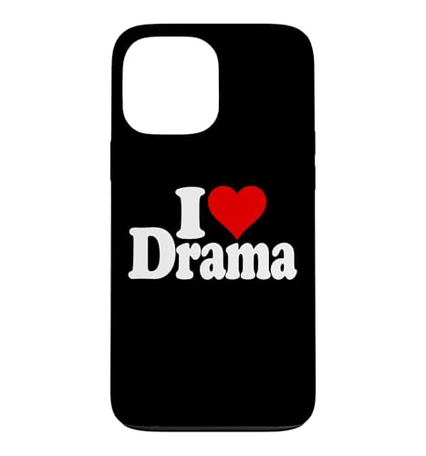 I LOVE HEART DRAMA DRAMA QUEEN T�V���c �X�}�z�P�[�X iPhone 13 Pro Max �p