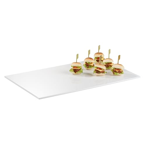 Plateau en mélamine 1/1 GN blanc APS gk850 design épuré professionnel